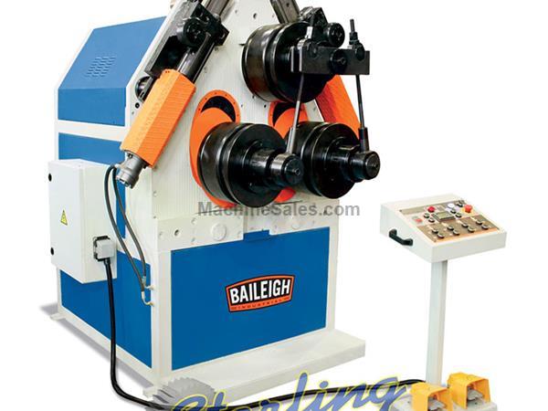 4-3/4&quot; x 4-3/4&quot; x 1/2&quot; Brand New Baileigh Hydraulic Double Pinch Profile Bender, Mdl. R-H150, MFG Number BA9-1006833, 3 Driven Rolls, Double Pinch, Ov
