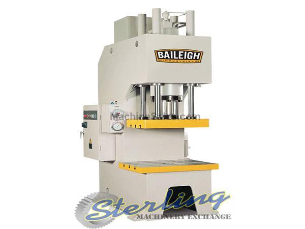 112 Ton x 19&quot; Brand New Baileigh Hydraulic C-Frame Press, Mdl. CFP-112HD, MFG Number BA9-1013162, 112 Ton Down Force, 19.6&quot; Stroke, Open Design C Fram