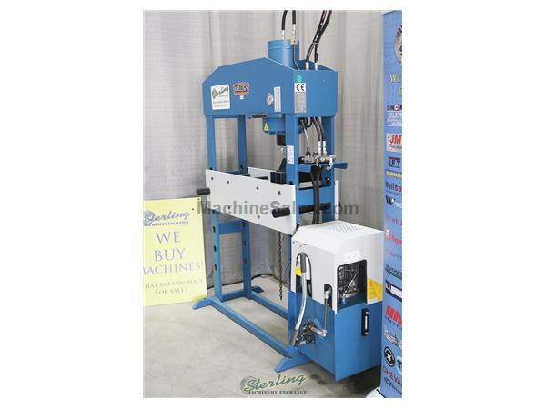 66 Ton x 15&quot; Brand New Baileigh Manually Operated/Motor Operated Hydraulic Press, Mdl. HSP-66M-HD, 66 Ton Capacity, 15.75&quot; Stroke, 29.52&quot; Working Widt