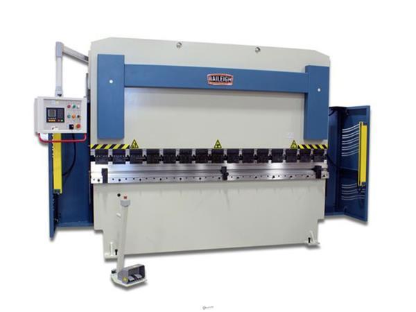 179 Ton x 10' Brand New Baileigh 2 Axis CNC Hydraulic Press Brake, Mdl. BP-17910 CNC, 2 Axis Control, Repetitive Accuracy within 0.04mm, Light Curtain