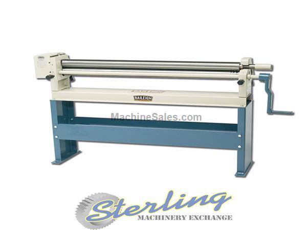 16 Ga. x 50&quot; Brand New Baileigh Manual Slip Roll, Mdl. SR-5016M, MFG Number BA9-1007348, 3-Wire Grooves, 2&quot; Back Roll Adjustment, Manually Operated, #