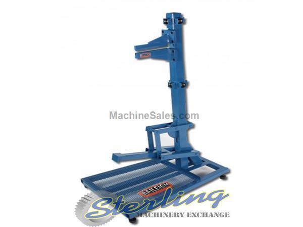0.060&quot; Brand New Baileigh Manually Operated Open Ended Letter Brake, Mdl. LB-8, MFG Number BA9-1004979, Open Jaw Design, Depth Stop, Free Standing, #S