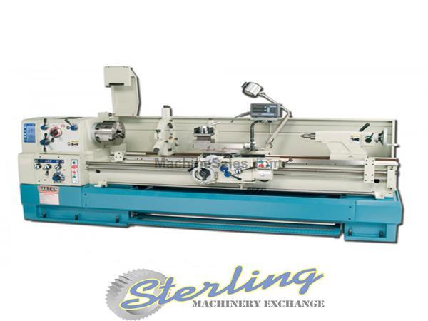 20&quot; x 80&quot; Brand New Baileigh Precision Lathe, Mdl. PL-2080, MFG Number BA9-1006176, Mitutoyo 2 Axis DRO, 12 Step Spindle Speed, 12&quot; 3 Jaw Chuck, Integ