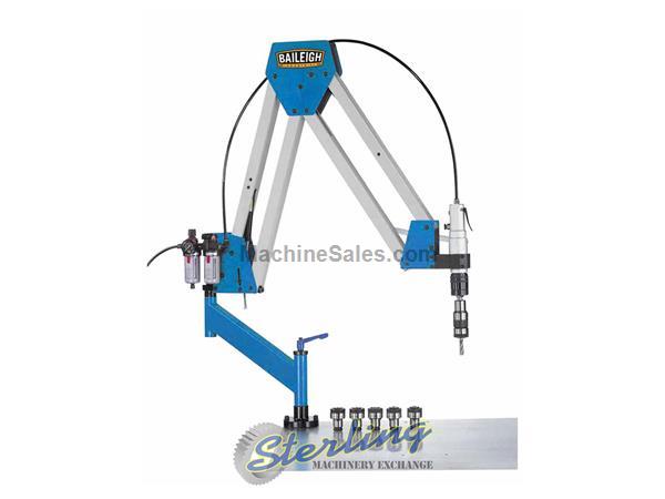 0.11&quot; to 1&quot; (Tapping Range) Brand New Baileigh Double Arm Articulated Air Powered Tapping Machine, Mdl. ATM-27-1900, MFG Number BA9-1000327, Air Tappi