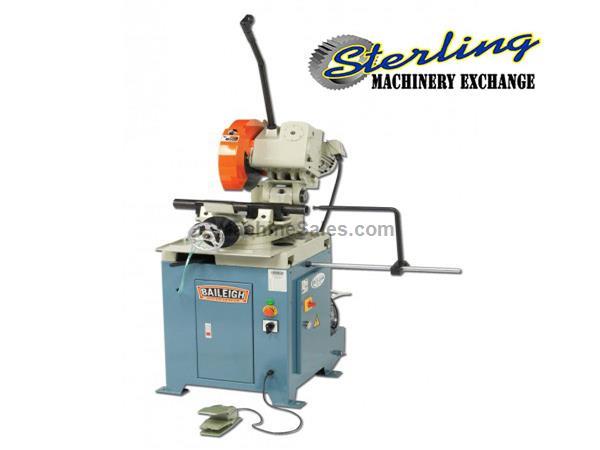 14&quot; Brand New Baileigh Heavy Duty Manually Operated Cold Saw with Pneumatic Vise, Mdl. CS-350P, MFG Number BA9-1002574, Pneumatic Centering Vise, Stop
