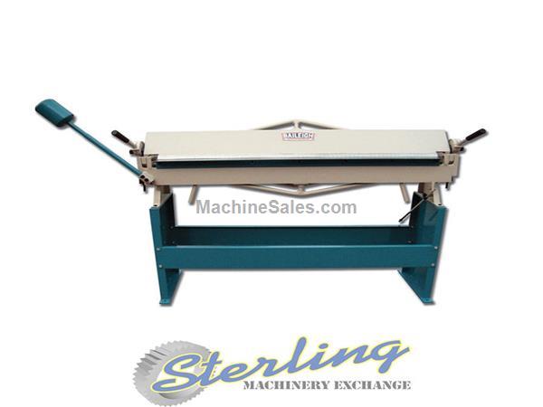 16 Ga. x 48&quot; Brand New Baileigh Manually Operated Straight Hand Brake, Mdl. HB-4816E, MFG Number BA9-1004650, Floor Stand, Stop Rod, #SMHB4816E