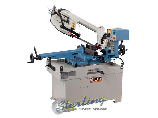 8&quot; x 13&quot; Brand New Baileigh Horizontal Dual Mitering (Swivel) Metal Cutting Band Saw , Mdl. BS-350M, MFG Number BA9-1001557, 1&quot; Blade, Dual Miter Head