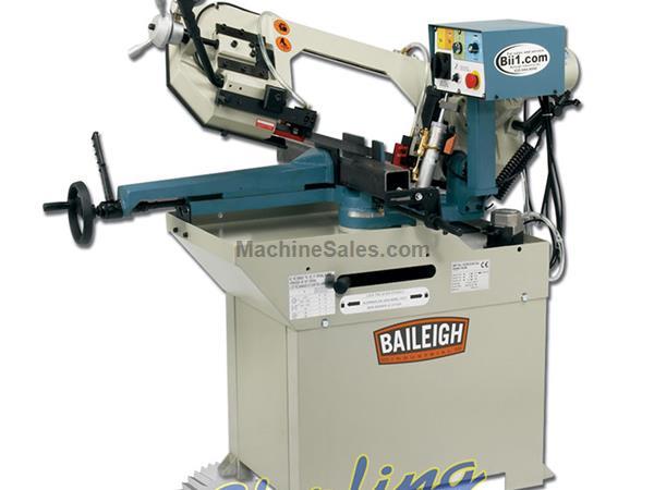 4&quot; x 10&quot; Brand New Baileigh Horizontal Metal Cutting Band Saw with Mitering (Swivel) Head, Mdl. BS-250M, MFG Number BA9-1001396, Cuts Metal and More,