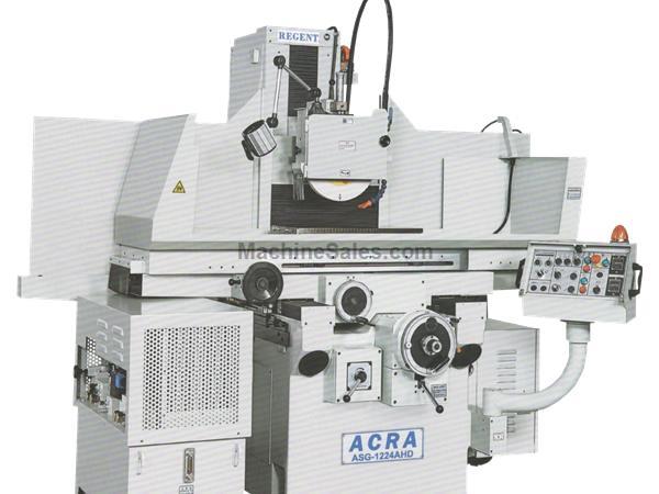 12&quot; x 24&quot;' Brand New Acra (2 Axis) Fully Automatic Surface Grinder, Mdl. 1224AHD, Grinding Wheel, Automatic Lubrication, Flange Extractor, Halogen Lig
