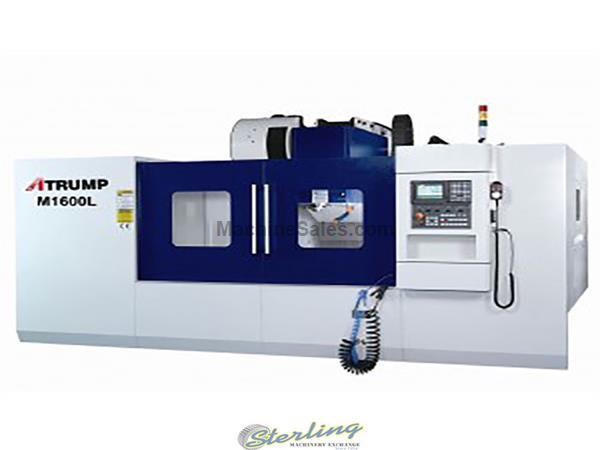 63&quot; x 39&quot; x 31&quot; Brand New Atrump Vertical CNC Machining Center, Mdl. M1600L, Centroid M400 Control with 15&quot; LCD, 24 Tools ATC Arm Type, 25 H.P. Spindl