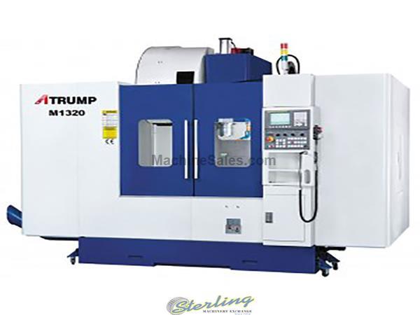 52&quot; x 28&quot; x 27&quot; Brand New Atrump Vertical CNC Machining Center, Mdl. M1320, Centroid M400 Control with 15&quot; LCD, Armless Type 16 Tool ATC, 15 H.P. Spin