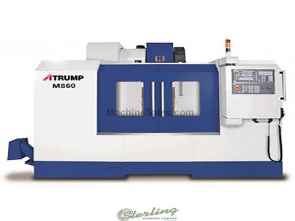 33&quot; x 20&quot; x 24&quot; Brand New Atrump Vertical CNC Machining Center, Mdl. M860, Centroid M400 Control with 15&quot; LCD, Armless Type 16 Tool ATC, 15 H.P. Spind