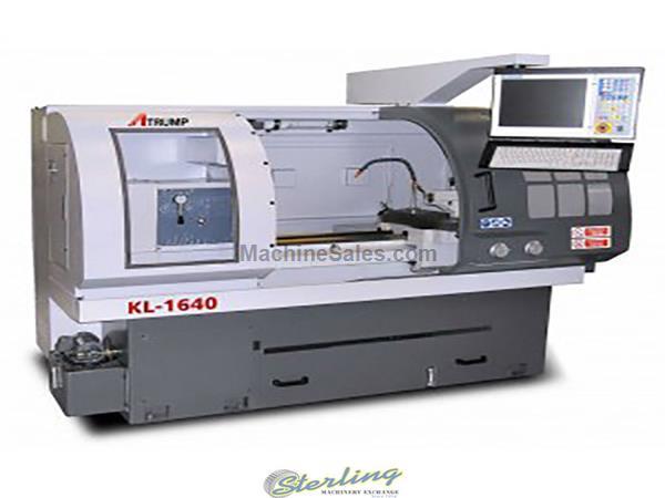 17&quot; x 39&quot; Brand New Atrump CNC Lathe, Mdl. KL1640 Plus, 2500 rpm Spindle Speed with Auto 2 Speed Gear Range, Centroid T400i Control with 15&quot; Color LCD