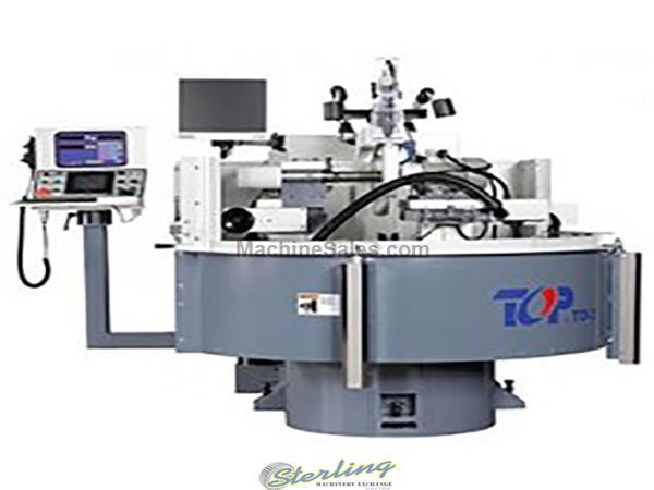 11&quot; x 5&quot; Brand New Atrump CNC Tool & Cutter Grinder, Mdl. TD-2, PLC 2-Axis Controller, 19&quot; TFT Monitor, CCD Camera System with Magnification 5X - 50X