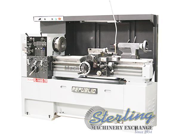 15&quot; x 50&quot; Brand New Lagun Precision High Speed Gear Head Lathe (Colchester Type) with Clutch Headstock, Mdl. AT-1550-G-TW, Colchester Type Engine Lath