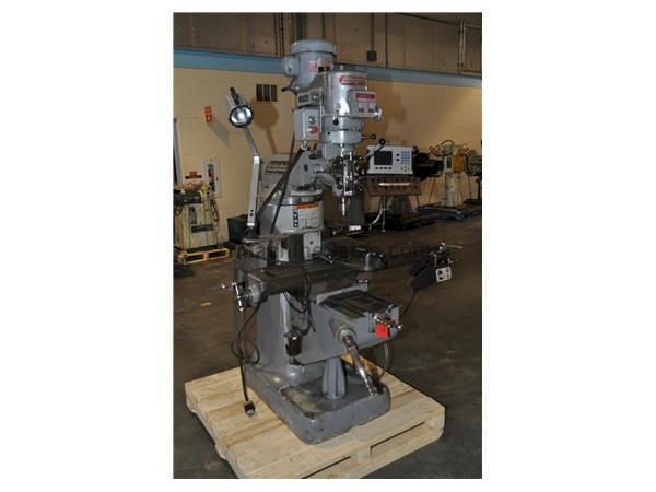 2 HP BRIDGEPORT VERTICAL MILL