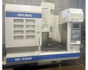Okuma MC-V4020 CNC Vert Mach Ctr, OSP-E100L, 48"x20" tbl, XYZ=40&
