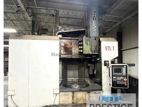 63&quot; Schiess CNC Vertical Boring Mill with Milling