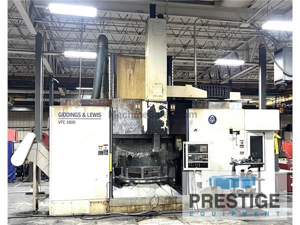 Giddings &amp; Lewis VTC-1600 63&quot; CNC Vertical Boring Mill