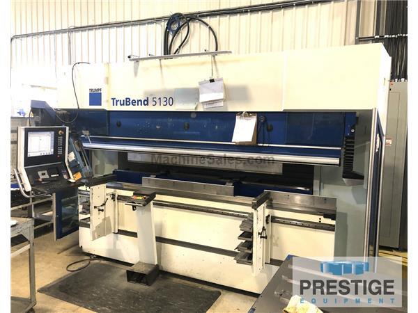 Trumpf TruBend 5130 6-Axis CNC Hydraulic Press Brake