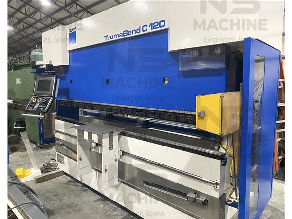 135 Ton Trumpf Trumabend C120 CNC Press Brake, Light Curtains...