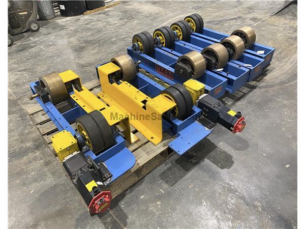 3 Ton Webb T6 Power Tank Turning Rolls - 2 Sets