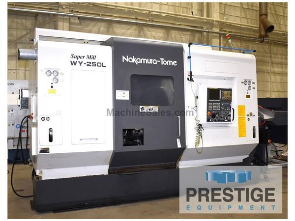 Nakamura Tome Super-Mill WY-250L CNC Multi-Axis Turning/Milling Center