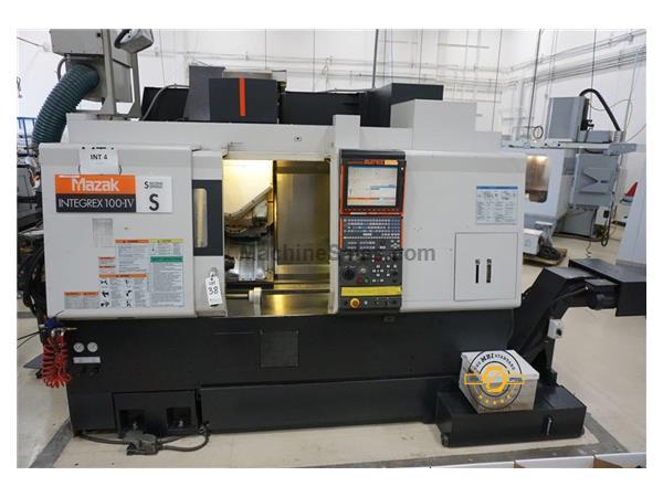 MAZAK INTEGREX 100 IVS CNC LATHE WITH 3-AXIS OR MORE NEW: 2008 | AG 86050