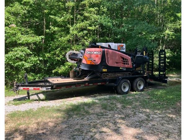 2017 Ditch Witch JT20 Directional Drill w/ Trlr RTR# 4053690-01