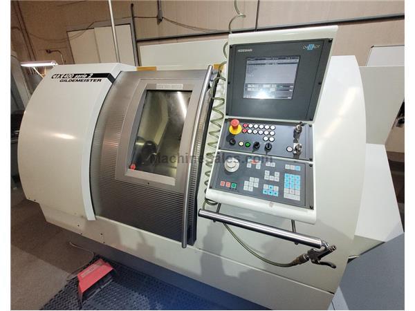 Gildemeister CTX400-S2 CNC Lathe, New 2000