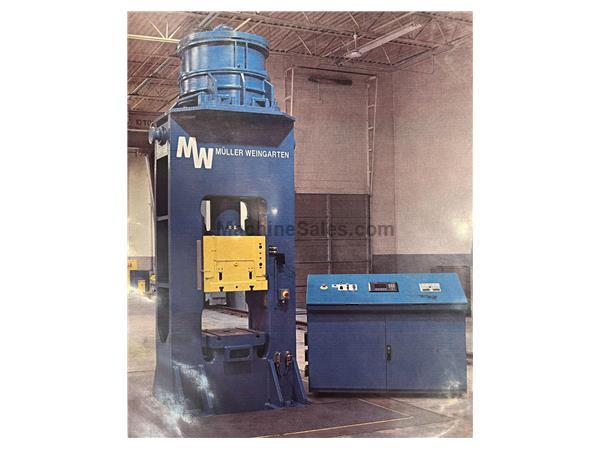 MULLER WEINGARTEN PS 180 SCREW PRESS Stock # 14359