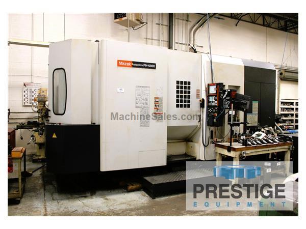 Mazak Mazatech FH-6800 CNC Dual Pallet Horizontal Machining Center