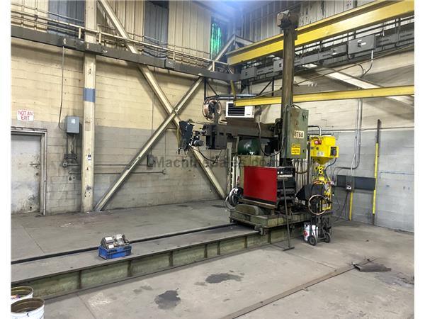 6&#39; x 6&#39; Ransome Welding Manipulator, Lincoln welder, Flux system