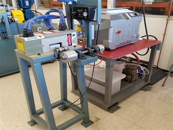 Radyne Induction Heating Unit with Payoff and Recoiler