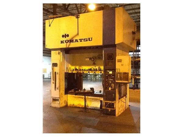 220 TON KOMATSU STRAIGHT SIDE DOUBLE CRANK PRESS