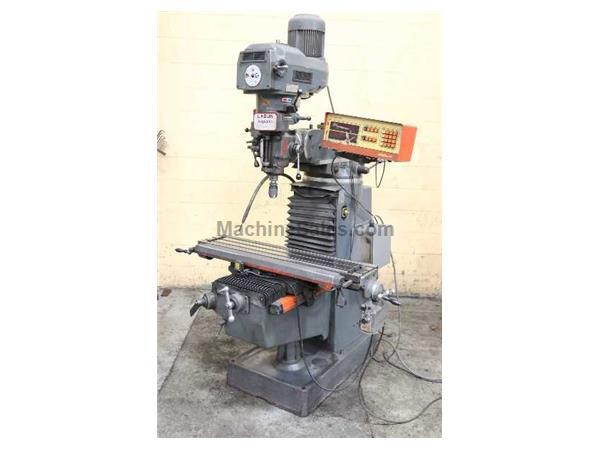 3 HP LAGUN VERTICAL MILL