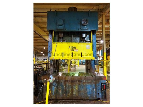 275 TON AIDA DOUBLE CRANK GAP FRAME PRESS