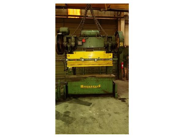 100 TON ROUSELLE DOUBLE CRANK GAP FRAME PRESS