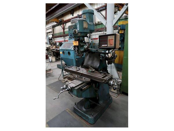 1 1/2HP BRIDGEPORT 2J VERTICAL MILLING MACHINE