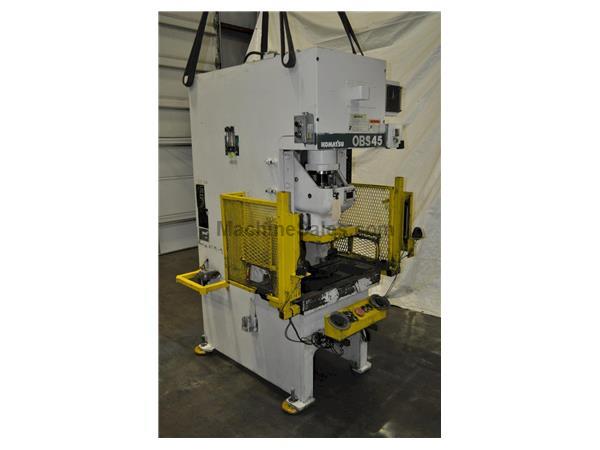 45 TON KOMATSU GAP FRAME PRESS