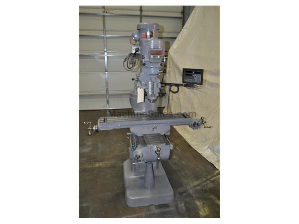 2 HP BRIDGEPORT VERTICAL MILL