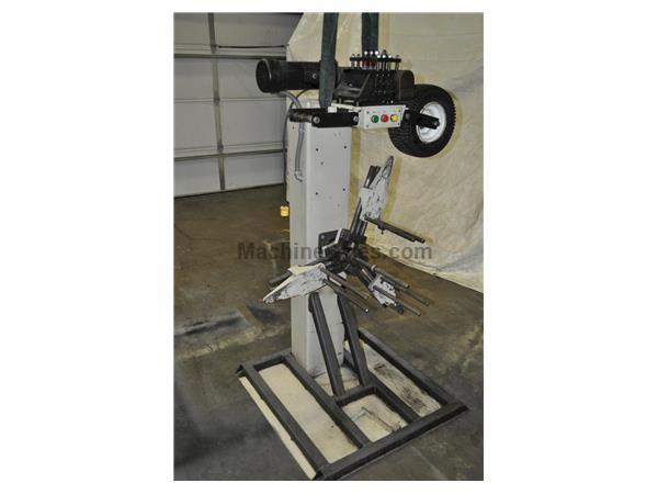 600 LB X 6&quot; DURANT UNCOILER STRAIGHTENER