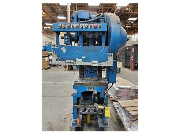 22 Ton Bliss OBI Flywheel Press