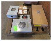 Pallet of Meter Pans and Mounts