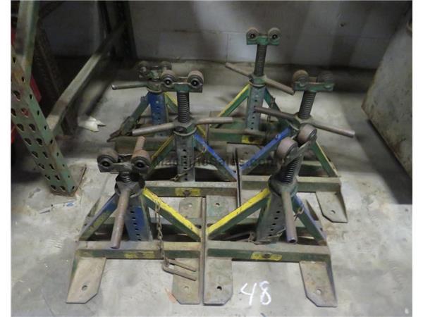 Lot of 6 Head Pipe Stands