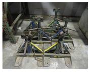 Lot of 6 Head Pipe Stands