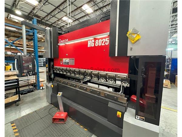 2014 - 88 Ton Amada HG-8025 Hybrid Press Brake