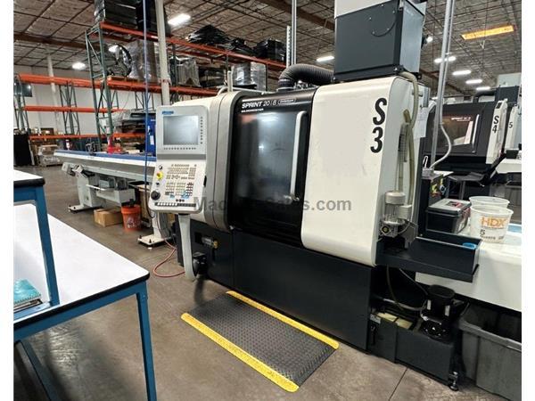 DMG MORI SPRINT 20/8 LINEAR SWISS TYPE LATHE, NEW: 2020| RM 86062