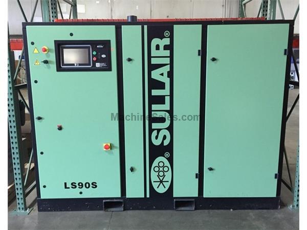 &#39;23 Sullair LS90S, Rotary Screw Air Compressor RTR# 4064164-01