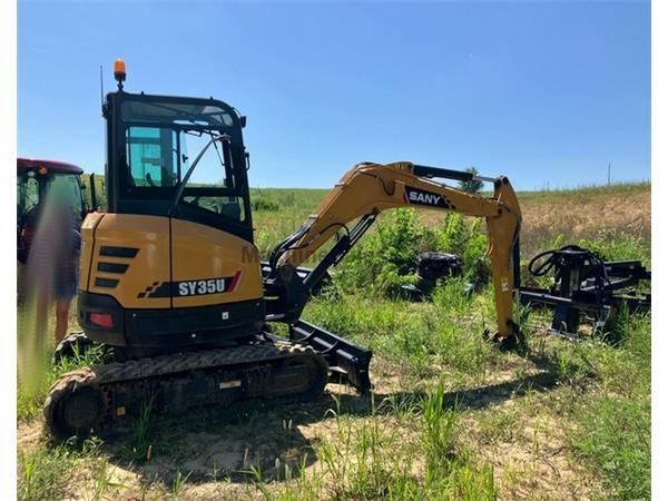 2023 Sany SY35U Mini Excavator w/ Buckets RTR#4073509-01